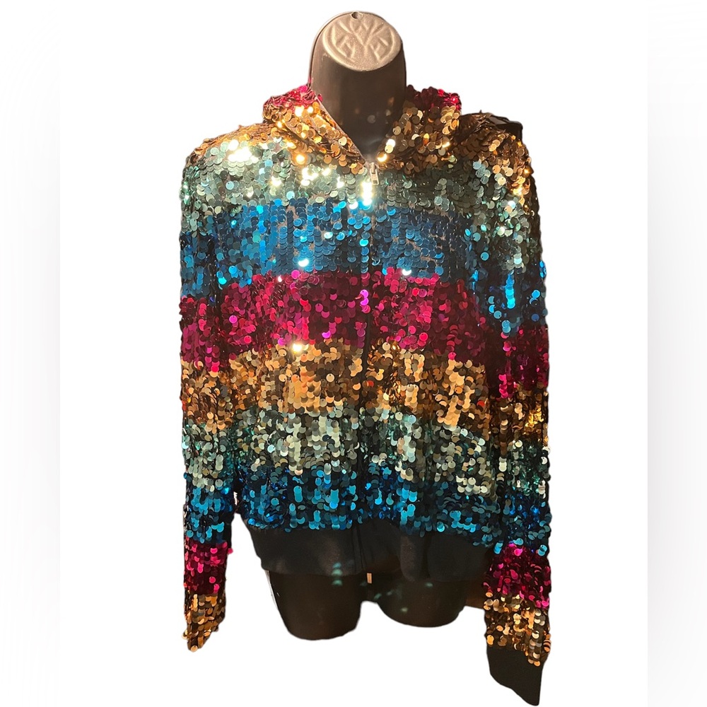 Limited addition rainbow sequenced jacket